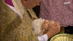 Princess Leonore baptized
