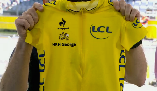 Prince George mini Tour de France jersey