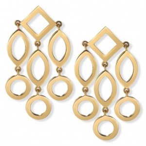 Cassandra Goad “Temple of Heaven” gold girandole earrings