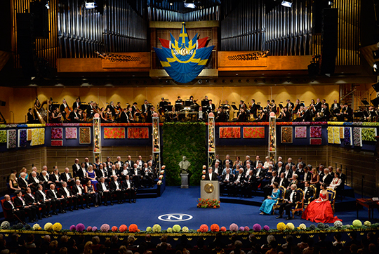 Nobel Prize Ceremony Stockholm Concert Hall