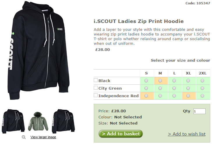 i.SCOUT hoodie