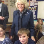 Camilla Duchess of Cornwall at Weston Park Primary School 1