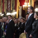 Felipe and Letizia Foreign Ambassadors reception 1