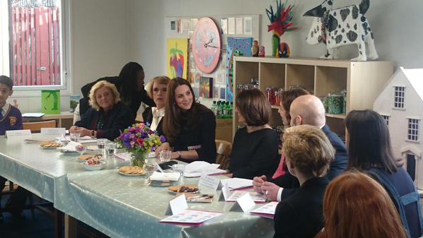 Kate takes part in round table discussion 1