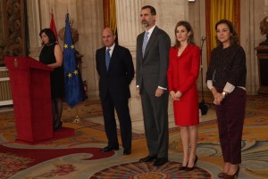 Letizia at National Research Awards 2014