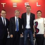 Victoria and Daniel at Tesla Motors