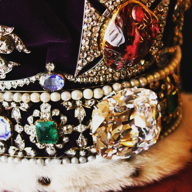 Imperial State Crown close up