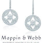 Mappin and Webb Empress White Gold and Diamond Drop earrings