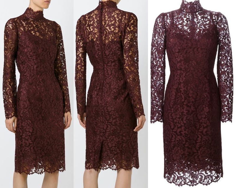 Dolce & Gabbana Guipure lace dress