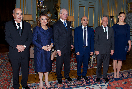 King and Victoria receive Tunisian National Quartet for Dialogue 2