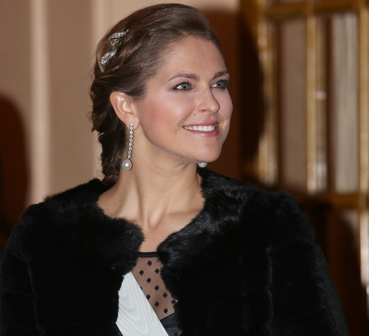Princess Madeleine Swedish Academy formal gathering 2015