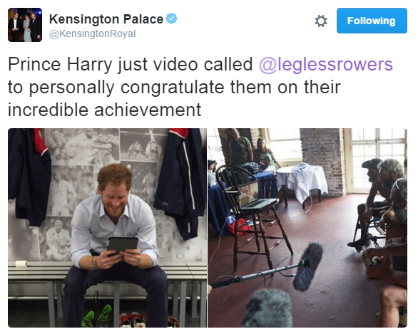 Harry video call