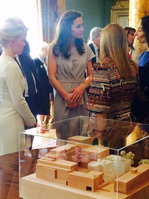 Kate at Anna Freud Centre reception 2
