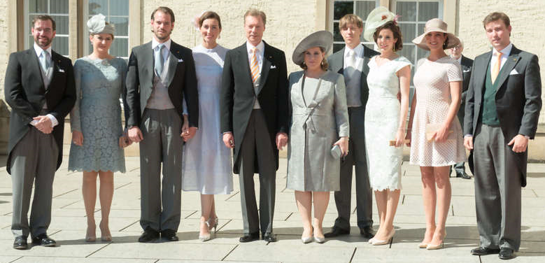 Luxembourg Royal Family National Day Te Deum