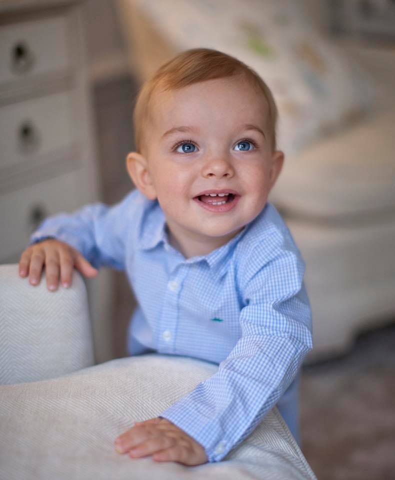 Prince Nicolas 1st birthday photo