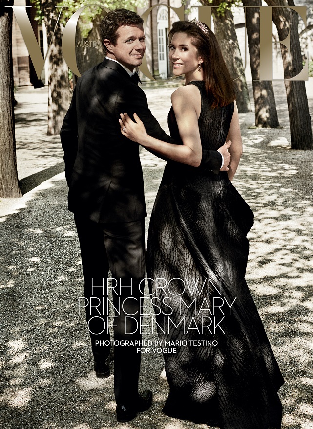 Crown Princess Mary and Crown Prince Frederik cover Vogue Australia s
