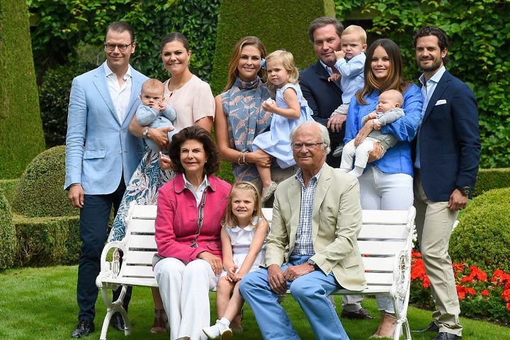 Swedish royal family summer photocall 2016 s