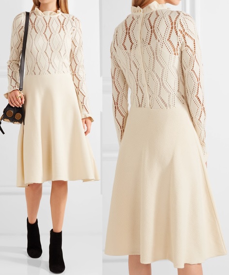 see-by-chloe-pointelle-knit-cotton-blend-dress