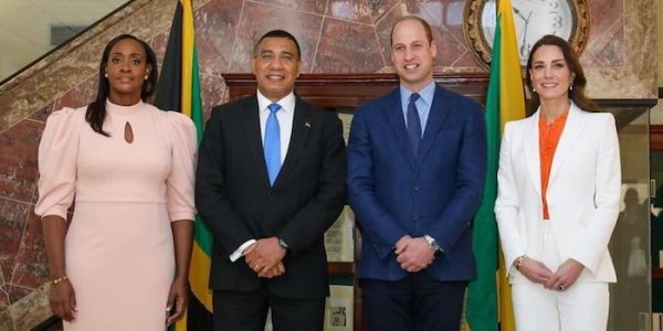 Kate gives speech in Jamaica